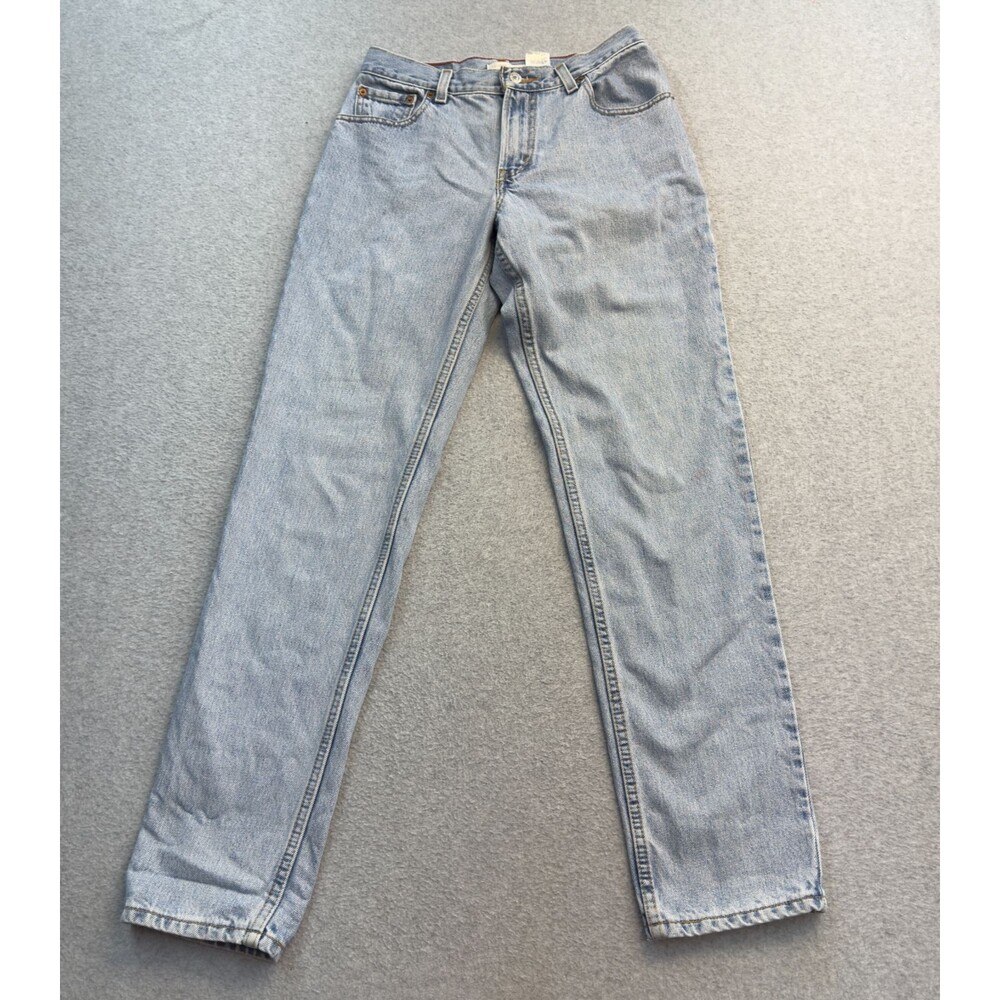 Levi's Jeans Womens 550 6L Blue Light Wash Relaxed Fit Thick Denim Mexico